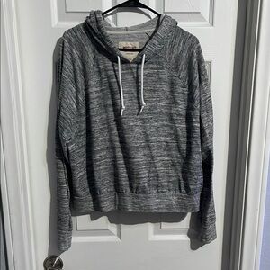 Mossimo Gray Hooded Sweatshirt